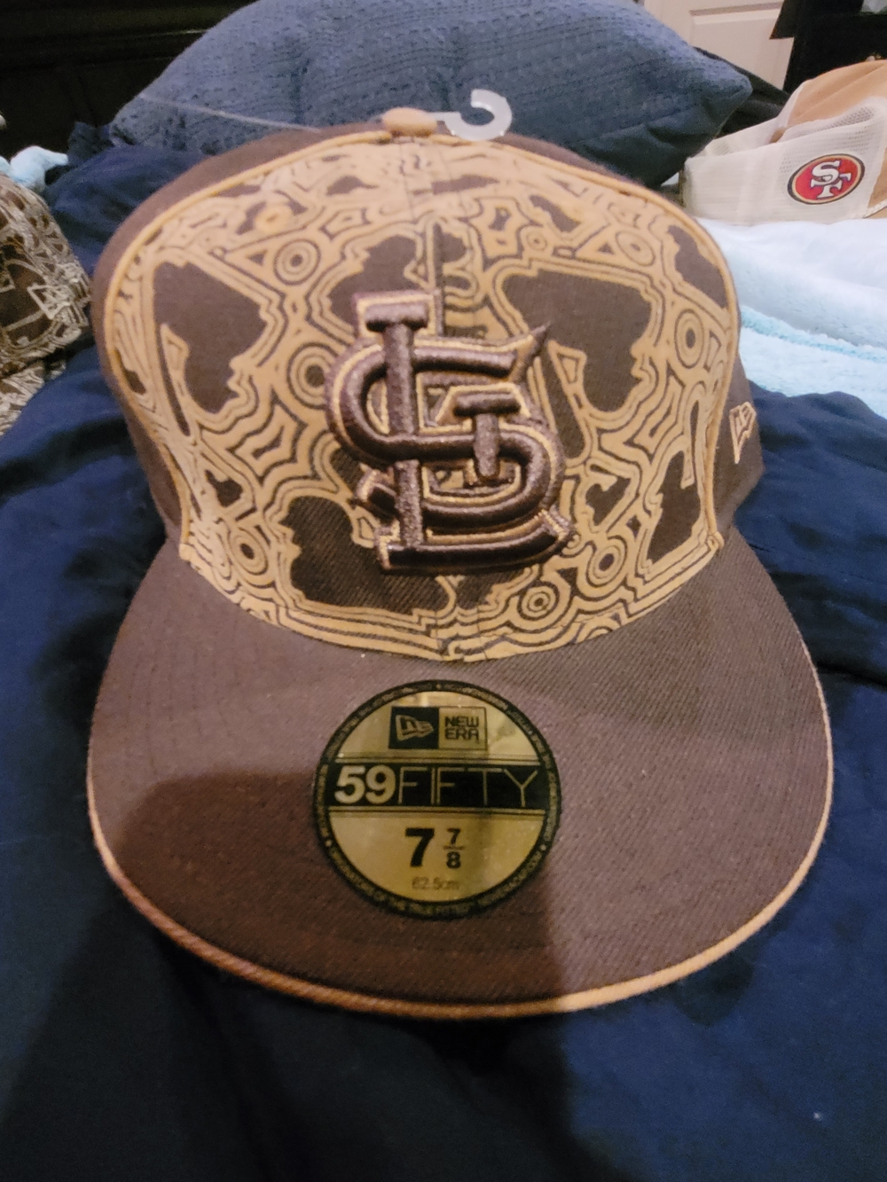 New Era Men's Brown St. Louis Cardinals 59FIFTY Fitted Cap